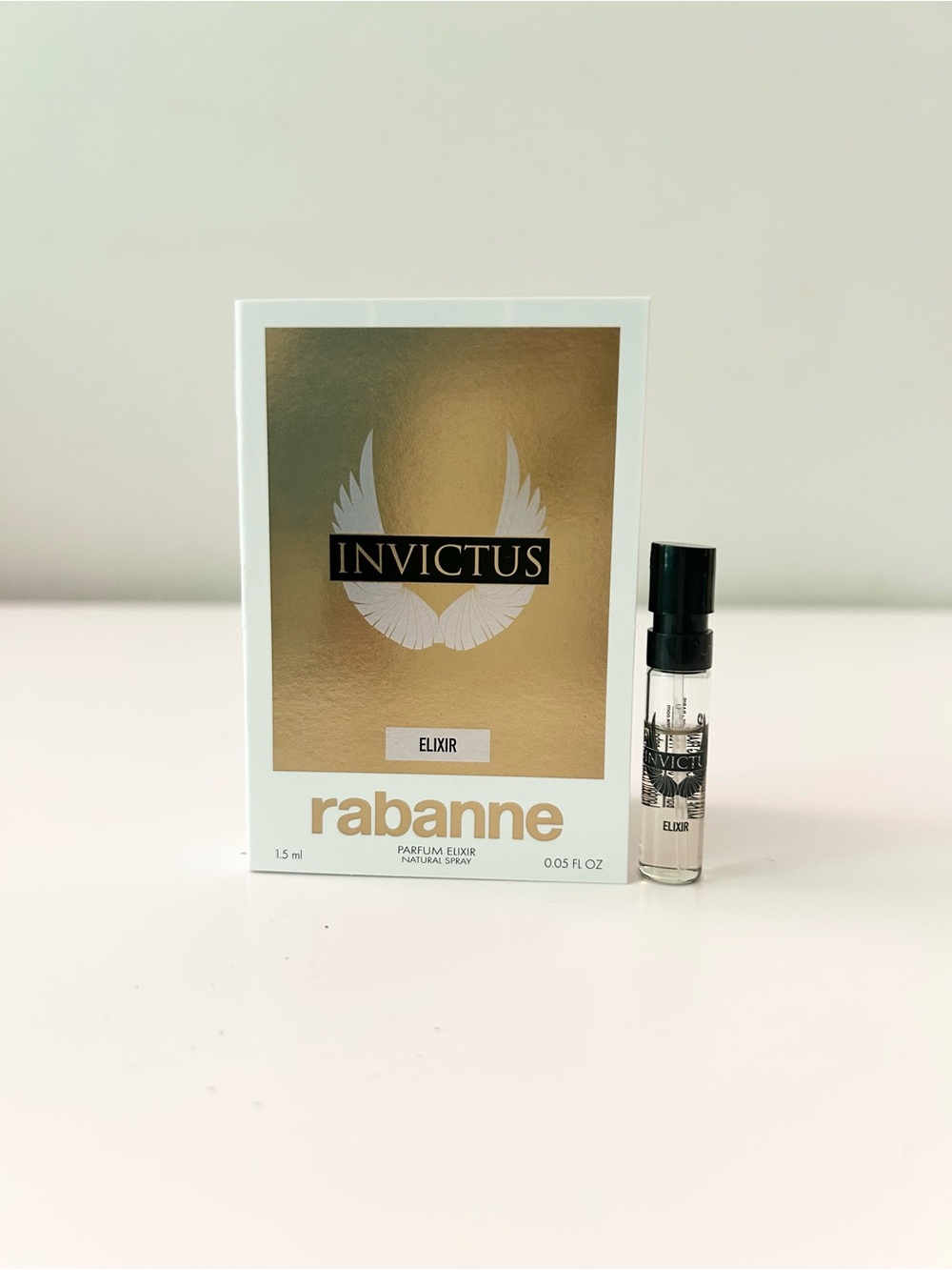 🌸PACO RABANNE Invictus Elixir Parfum Vial Spray Sample 1.5 mL